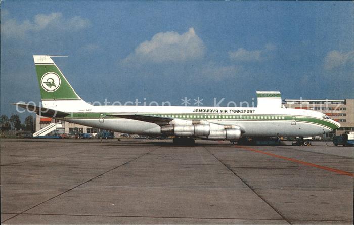 Flugzeuge Zivil Boeing B.707-348C 5A-DIY c/n 19001 Jamahirya Air Transport