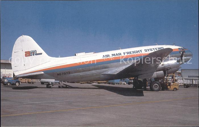 Flugzeuge Zivil Curtiss C-46F-1-CO N67977 c/n 22533 Air Mar Freight Systems