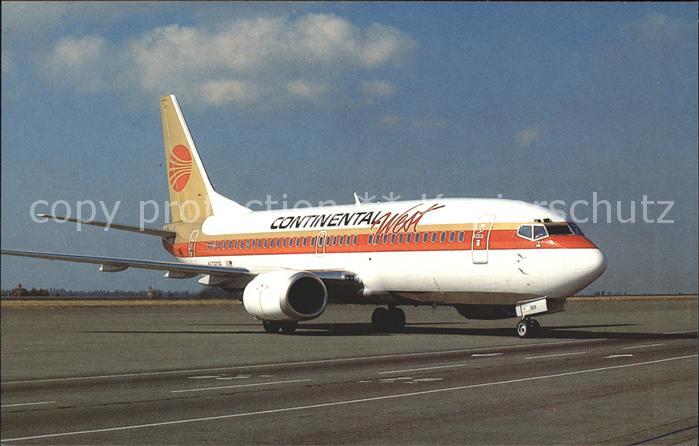 Flugzeuge Zivil Continental West Boeing 737-3T0 N17309 c/n 23360