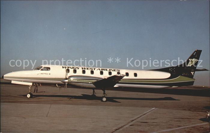 Flugzeuge Zivil Wings West Airlines Swearingen Metro III