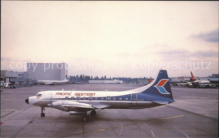 Flugzeuge Zivil Pacific Western Airlines Convair CV-640 C-FPWS c/n 441