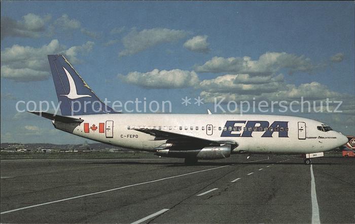 Flugzeuge Zivil EPA Boeing 737-2E1 0409 C FEPO s/n 20300