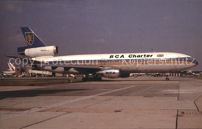 Flugzeuge Zivil McD Douglas DC-10-10 G-BJZD c/n 46970 British Caledonian Airways