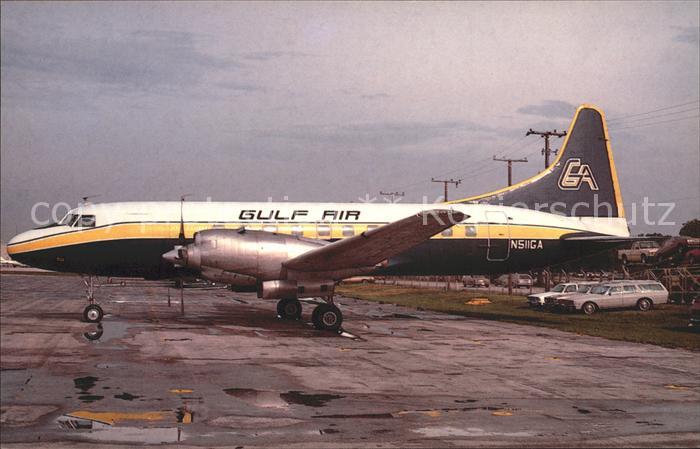 Flugzeuge Zivil Convair CV580 N511GA c/n 39 Gulf Air Transport