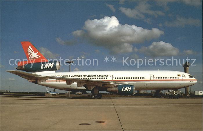 Flugzeuge Zivil McDonnell Douglas DC-10-30 F-GDJK c/n 47849 LAM Linhas Aereas Mo