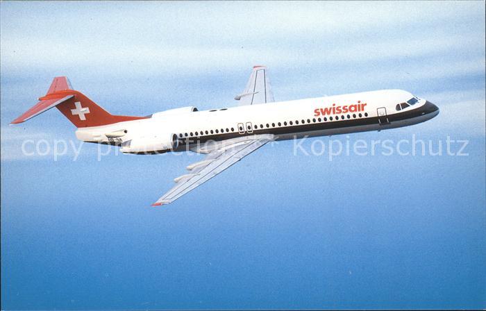 Swissair Fokker 100 HB-IVA