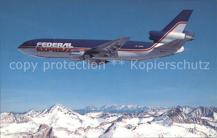 Flugzeuge Zivil Federal Express McDonnell Douglas DC-10