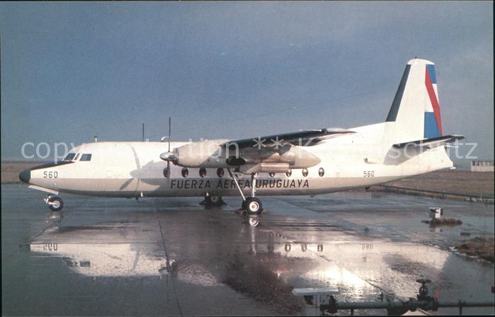 Flugzeuge Zivil Fokker F-27 MK100 560 c/n 10199 Fuerza