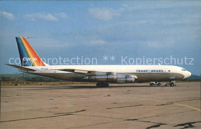Flugzeuge Zivil Boeing 707-341C 19321 PP-VJS Transbrasi