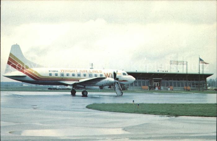 Flugzeuge Zivil Wright Airlines N74856