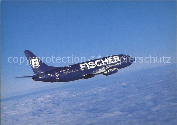 Flugzeuge Zivil Fischer Air Boeing 737-300 OK-FAN
