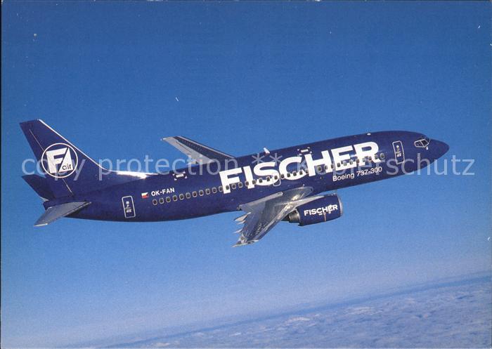 Flugzeuge Zivil Fischer Air Boeing 737-300 OK-FAN