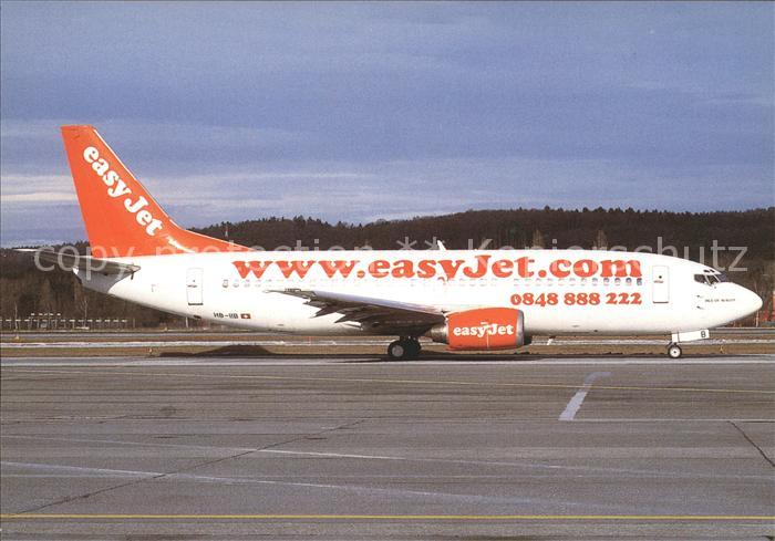 Flugzeuge Zivil Easyjet Switzerland Boeing 737-3M8 HB-IIB c/n 24024/1689