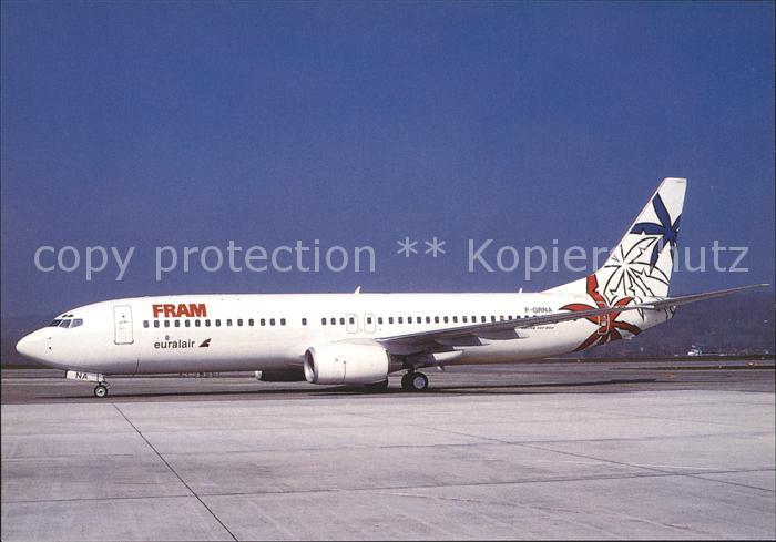 Flugzeuge Zivil Euralair FRAM colours Boeing 737-85F F-GRNA c/n 28823/174