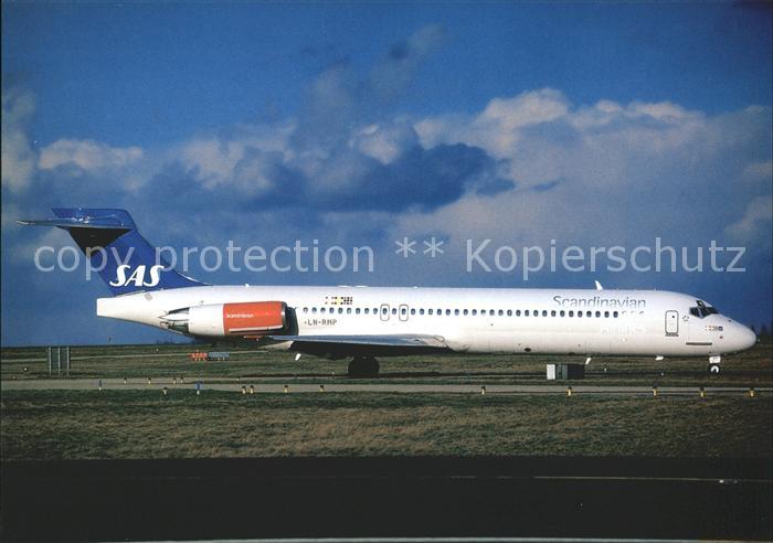 Flugzeuge Zivil Scandinavian Airlines MD87 LN-RMP c/n 53337/1962