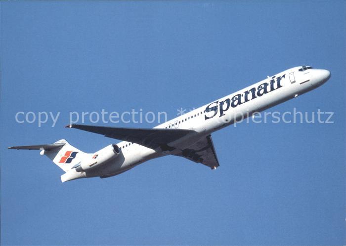 Flugzeuge Zivil Spanair MCD Douglas MD-83 EC-GBA cn 49626