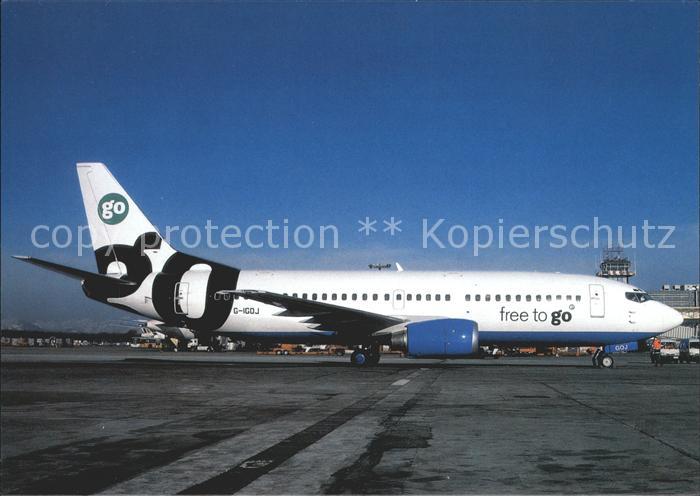 Flugzeuge Zivil GO Boeing B-737-300 G-IGOJ