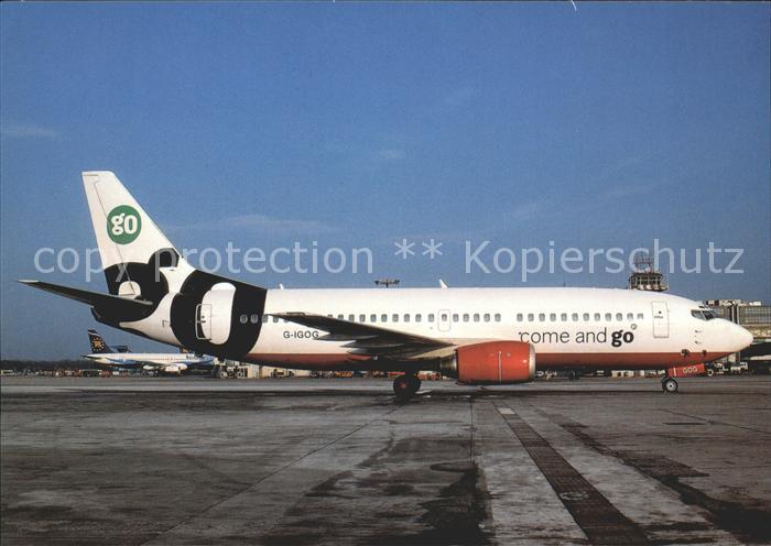 Flugzeuge Zivil GO Come and Go Boeing B-737-300 G-IGOG