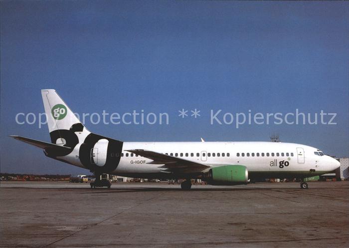 Flugzeuge Zivil Go All Go Boeing B-737-300 G-IGOF