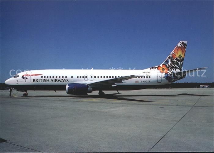 Flugzeuge Zivil British Airways Boeing B-737-400 G-DOCF