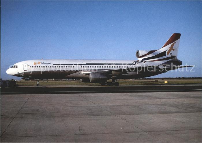 Flugzeuge Zivil Merpati Lockheed L-1011 Tristar HS-LTA