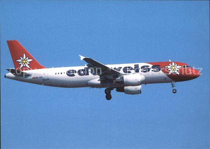 Flugzeuge Zivil Edelweiss Airbus Industrie A320-214 HB-IHY cn 947