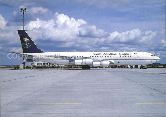 Flugzeuge Zivil Saudi Arabian VIP Flight B-707-368C HZ-HM3 c/n 21368