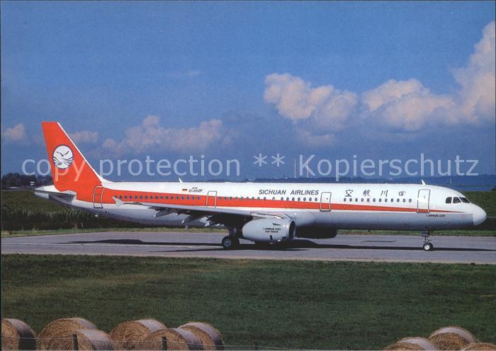 Flugzeuge Zivil Sichuan Airlines A321-231 D-AVZF c/n 878