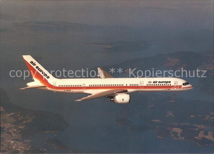 Flugzeuge Zivil Air Europe Boeing 757 G-BKRM