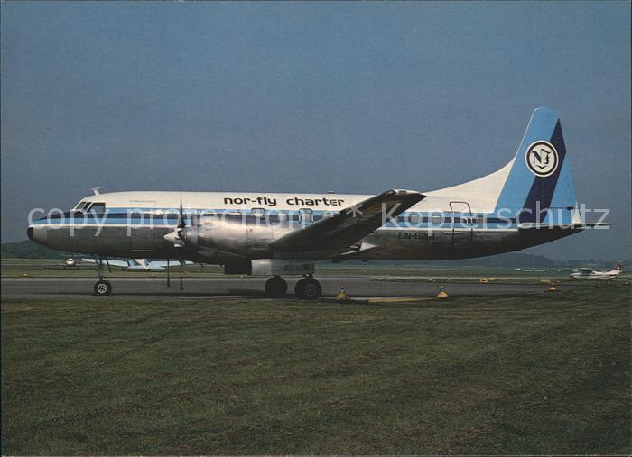 Flugzeuge Zivil Nor-Fly Convair 580 LN-BWN