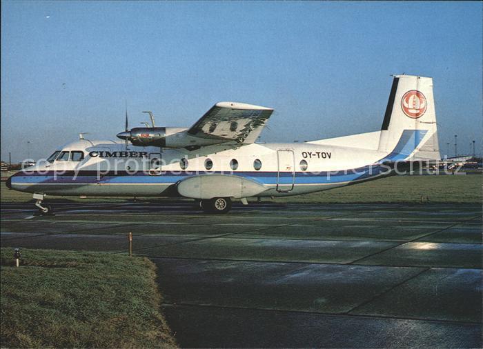 Flugzeuge Zivil Cimber Air Aerospatiale Nord 262A-30 OY-TOV