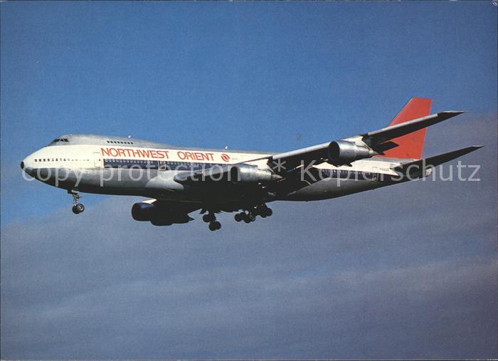 Flugzeuge Zivil Northwest Orient Boeing 747-151 N601US