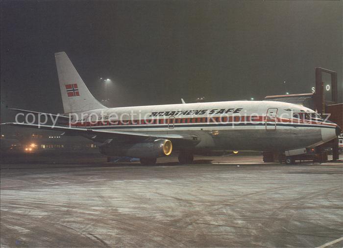 Flugzeuge Zivil Braathens SAFE Boeing 737-205