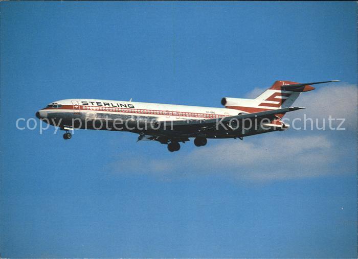 Flugzeuge Zivil Sterling Airways Boeing 727