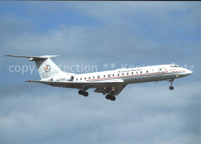Flugzeuge Zivil Albanian Airlines Tupolev 134A-3 LZ-TUJ cn 49913