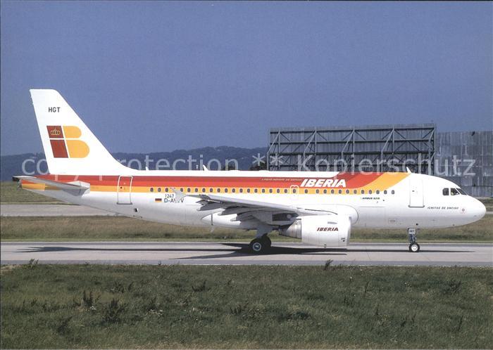 Flugzeuge Zivil Iberia A319-112 D-AVYV c/n 1247