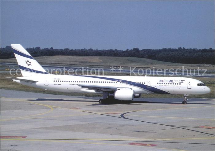 Flugzeuge Zivil EL AL B-757-258 ER 4X-EBV c/n 26054