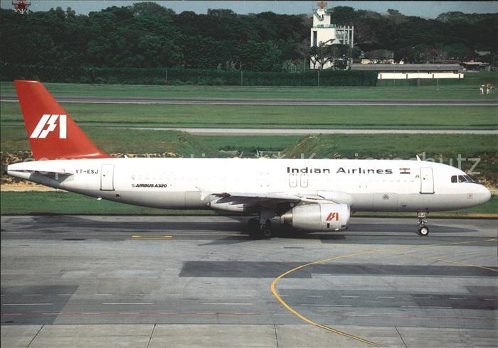 Flugzeuge Zivil Indian Airlines Ltd Airbus Industrie A320-231 VT-ESJ 490