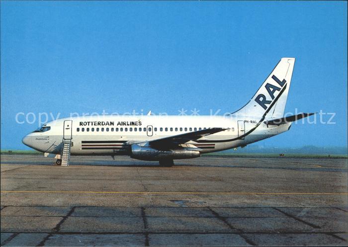 Flugzeuge Zivil Rotterdam Airlines Boeing 737-2M8