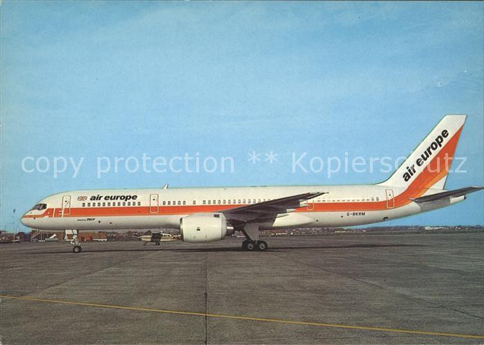 Flugzeuge Zivil Air Europe Boeing 757-236