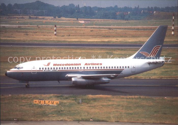 Flugzeuge Zivil Boeing 737-266 Advanced SU-AYL Macedonian Airlines