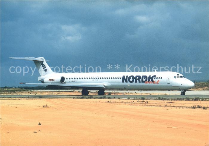 Flugzeuge Zivil MD 82 SE-DFT Nordic East N/C 49385