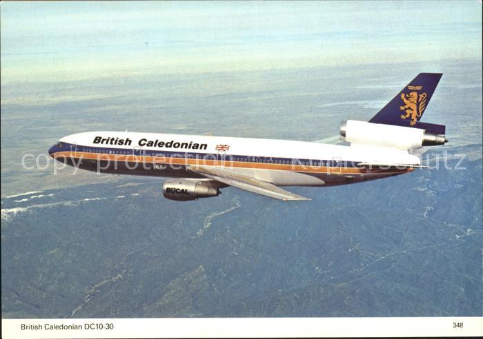 Flugzeuge Zivil British Caledonian Airways DC10-30 Aircraft