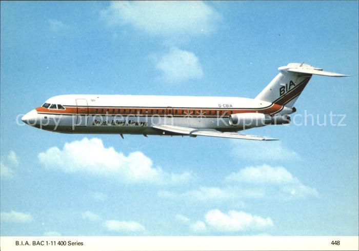 Flugzeuge Zivil BIA Bac 1-11 416 EK G-CBIA c/n 166