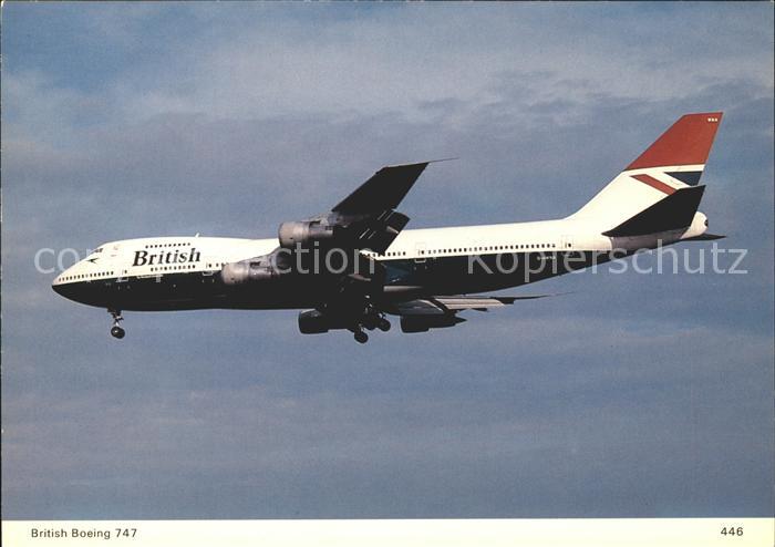 Flugzeuge Zivil British Boeing 747