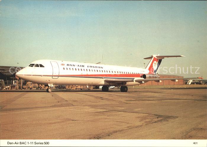 Flugzeuge Zivil Dan-Air BAC 1-11 Series 500