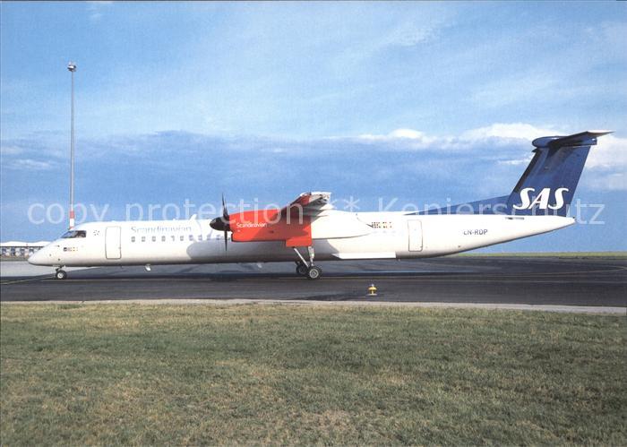 Flugzeuge Zivil SAS De Havilland DHC-8Q-401 Dash 8Q LN-RDP cn 4012