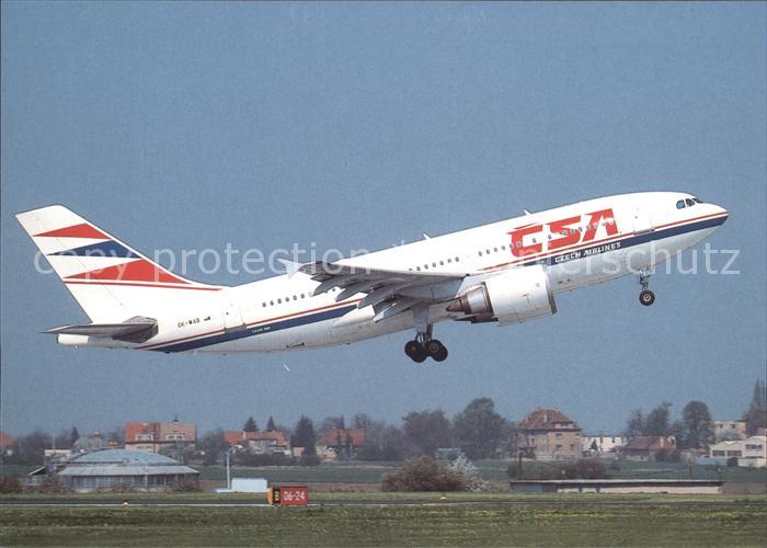 Flugzeuge Zivil TSA Airbus Industrie A10-304 ET OK-WAB cn 567