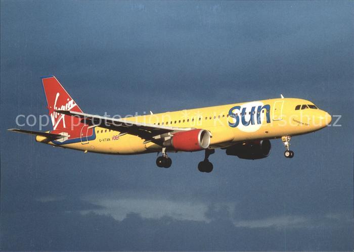 Flugzeuge Zivil Virgin Sun Airbus Industrie A320-214 G-