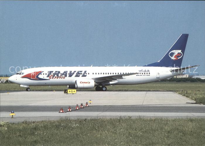 Flugzeuge Zivil Travel Service Boeing 737-86N OK-TVQ cn 28618